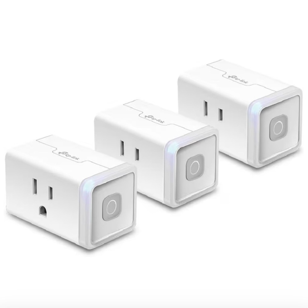 TP-Link Kasa HS103P3 Smart WiFi Plug‎ Alexa Google Home Outlet 15A White 3 Pack